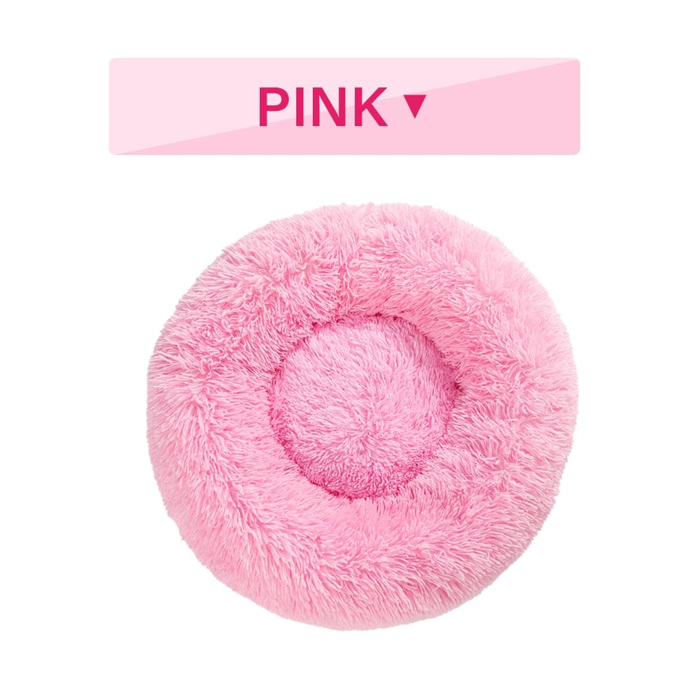 Fluffy Donut Dog Bed - FURRY FRIENDS