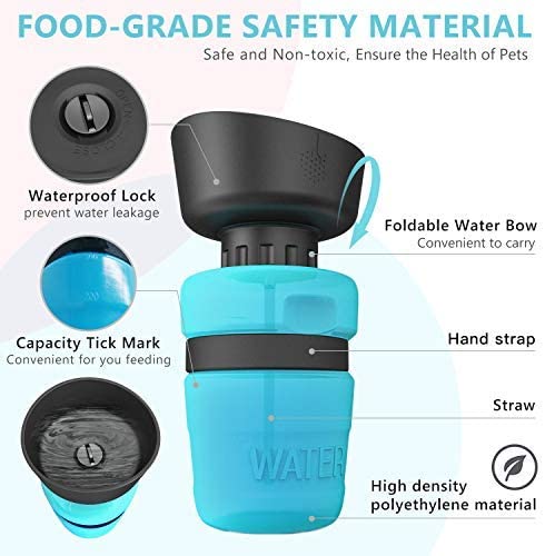 Travel Water Bottle Dog Water Dispenser - FURRY FRIENDS