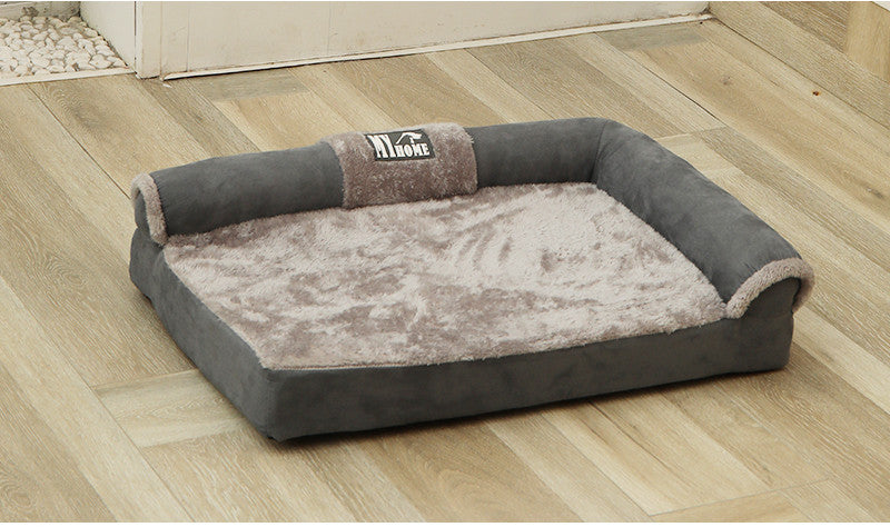 Dog Kennel Sofa Warm Dog Bed Mattress Removable And Washable Pet Supplies - FURRY FRIENDS