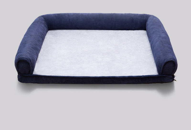 Dog Kennel Sofa Warm Dog Bed Mattress Removable And Washable Pet Supplies - FURRY FRIENDS