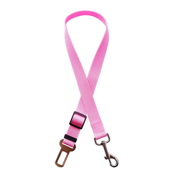 Adjustable Pet Cat Dog Car Seat Belt Pet Seat Vehicle Dog Harness Lead Clip Safety Lever Traction Dog Collars Dogs Accessoires Pets Products - FURRY FRIENDS