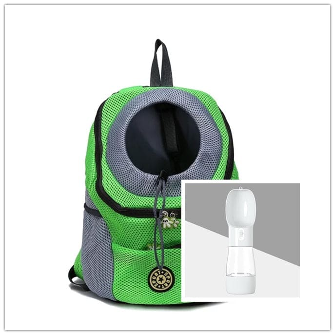 Pet Dog Carrier Carrier For Dogs Backpack Out Double Shoulder Portable Travel Outdoor Carrier Bag Mesh - FURRY FRIENDS