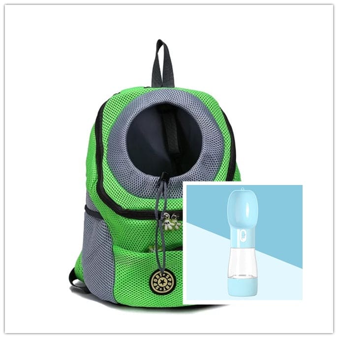 Pet Dog Carrier Carrier For Dogs Backpack Out Double Shoulder Portable Travel Outdoor Carrier Bag Mesh - FURRY FRIENDS