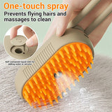 Cat Steam hair Brush Steamy 3 In 1 Electric Spray 
 For Massage Hair Removal Combs - FURRY FRIENDS