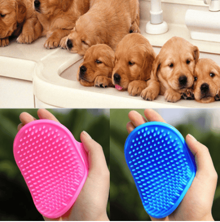 Dog bath brush - FURRY FRIENDS