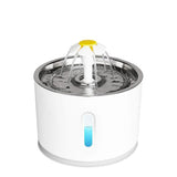 Automatic Pet Cat Water Fountain With LED Lighting USB Dogs Cats Mute Drinker Feeder Bowl Drinking Dispenser - FURRY FRIENDS