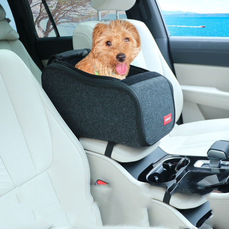 Vehicle Mounted Dog Kennel Back Seat Car - FURRY FRIENDS