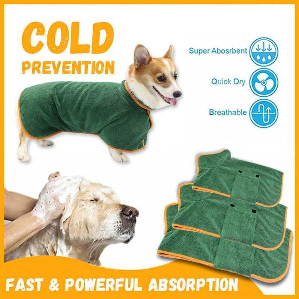 Absorbent Pet Bathrobe - Shaya. Aproducts™