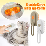 Cat Steam hair Brush Steamy 3 In 1 Electric Spray 
 For Massage Hair Removal Combs - FURRY FRIENDS