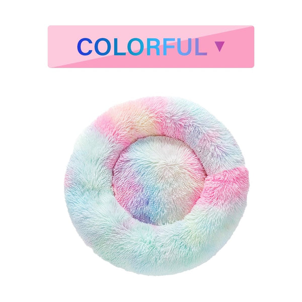 Fluffy Donut Dog Bed - FURRY FRIENDS