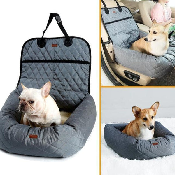 Pet Dog And Cat Car Front And Rear Bed Pads - FURRY FRIENDS